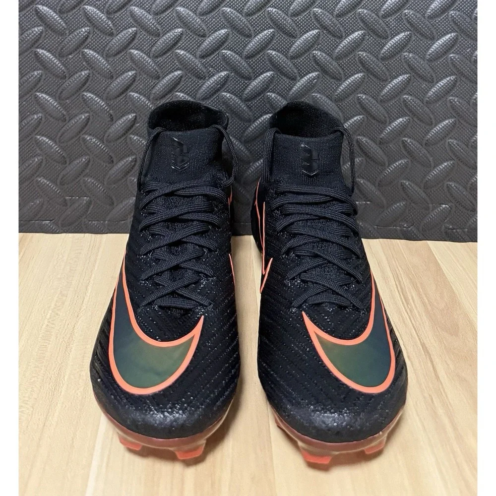 Nike Zoom Mercurial Superfly 10 Elite FG LV8 P Black HV3754-088 Mens Size 5.5